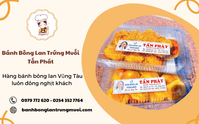 bánh bông lan Vũng Tàu