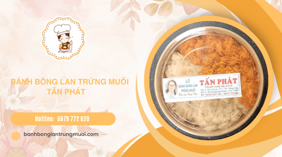 bánh bông lan trứng muối