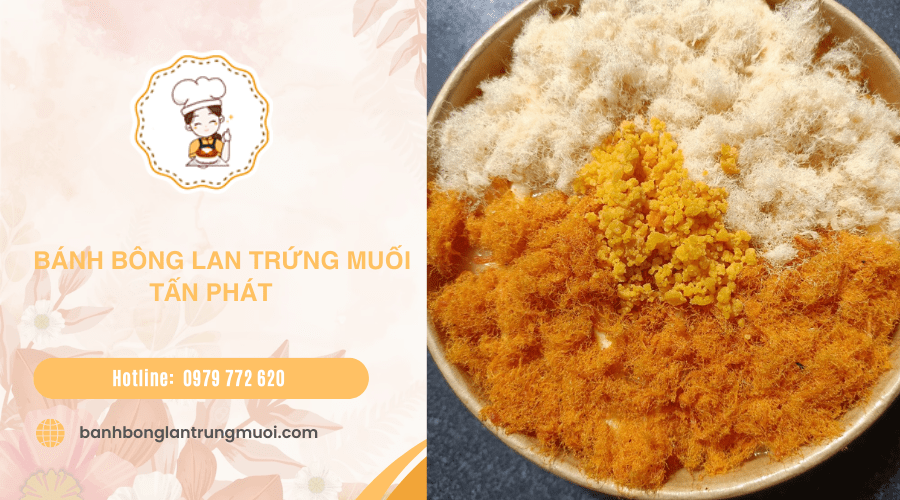 bánh bông lan trứng muối