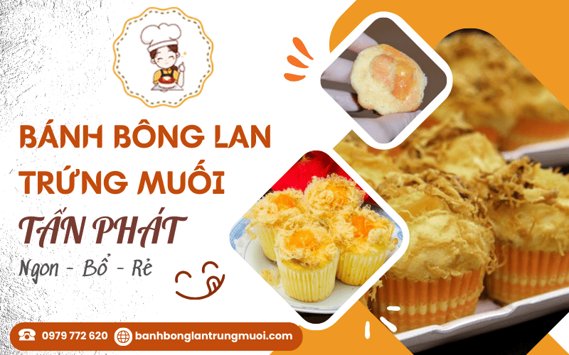 Bông lan trứng muối Vũng Tàu