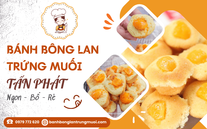 Bông lan trứng muối Vũng Tàu