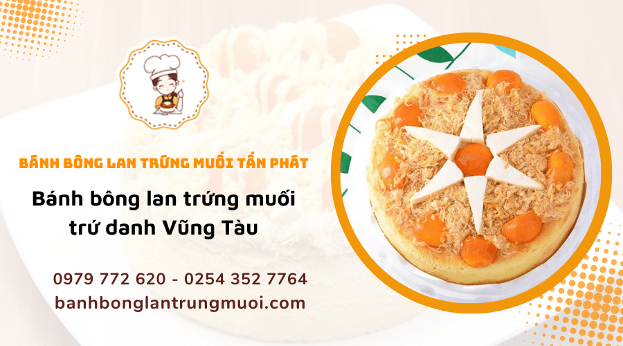 bánh bông lan trứng muối