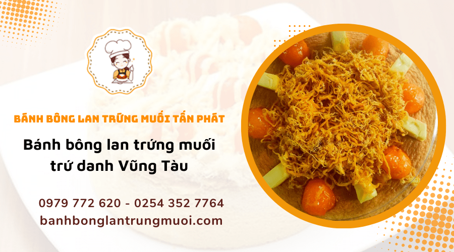 bánh bông lan trứng muối