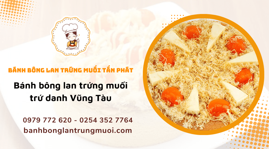 bánh bông lan trứng muối