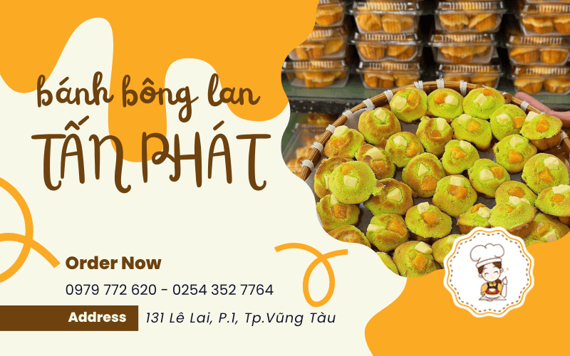 bánh bông lan Tấn Phát