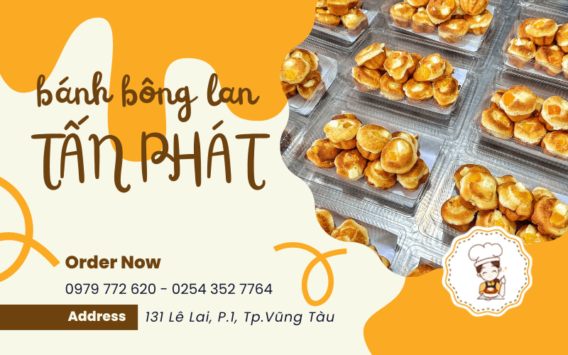 bánh bông lan Tấn Phát