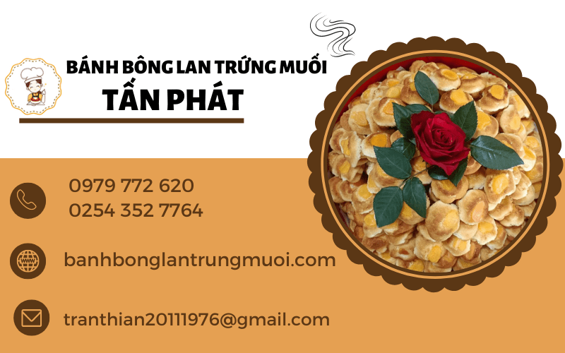 Bánh bông lan trứng muối