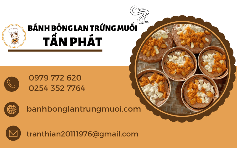 Bánh bông lan trứng muối