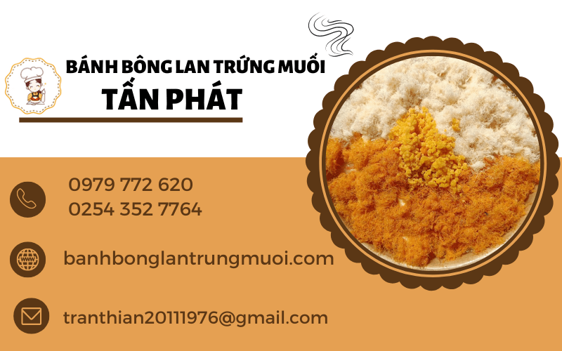 Bánh bông lan trứng muối