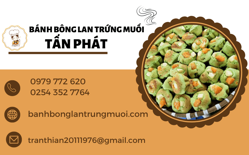 Bánh bông lan trứng muối